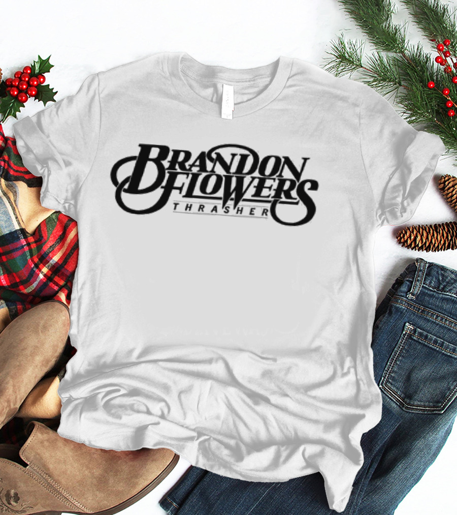 Brandon Flowers Thrasher 2026 Tour T-Shirt