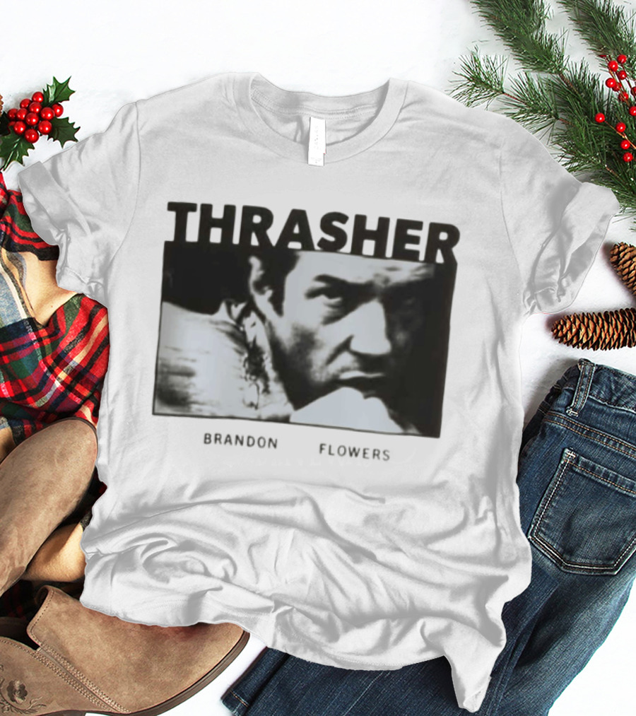 Brandon Flowers Thrasher 2026 Tour Dates T-Shirt
