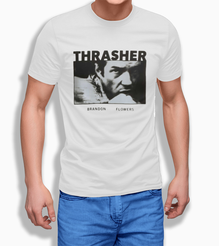 Brandon Flowers Thrasher 2026 Tour Dates T-Shirt