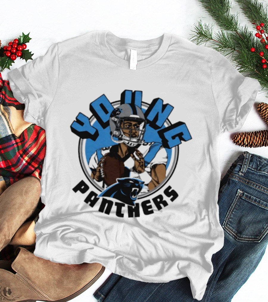 Bryce Young Carolina Panthers Football Star Quarterback T-Shirt