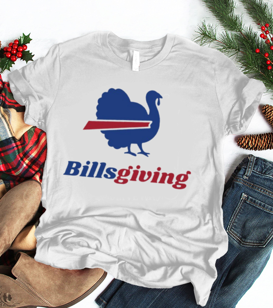 Buffalo Bills Turkey Billsgiving Thanksgiving T-Shirt