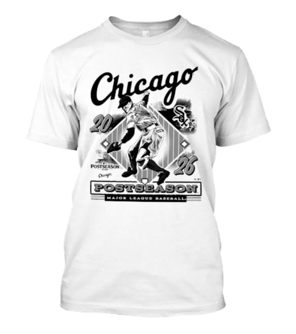 Chicago White Sox 2026 Postseason Baseball Diamond T-Shirt