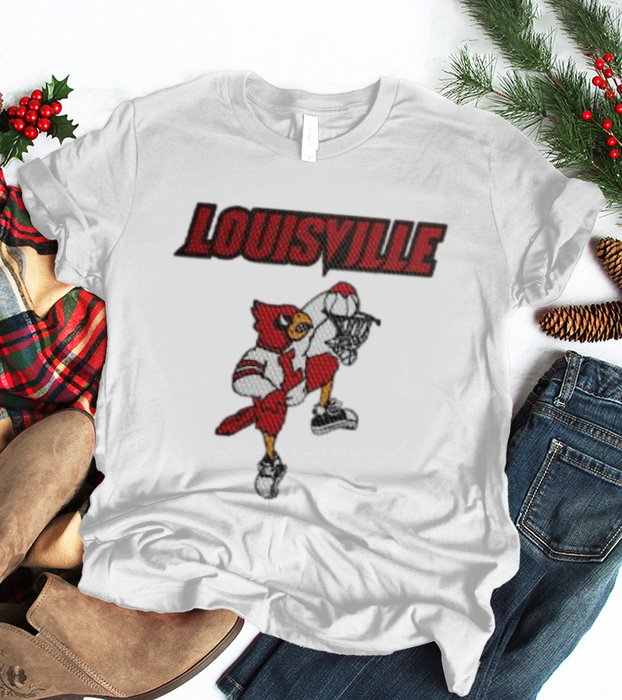 Louisville Cardinals Basketball 2026 White Jersey T-Shirt