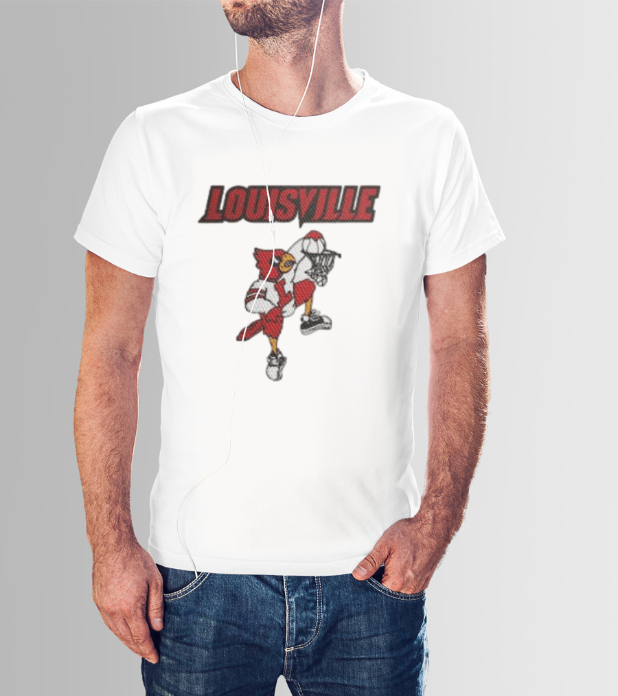 Louisville Cardinals Basketball 2026 White Jersey T-Shirt