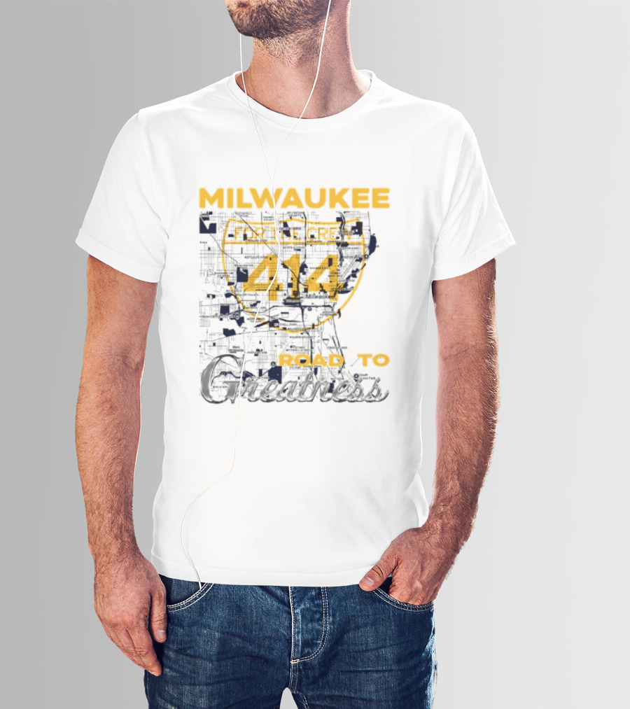 Milwaukee Brewers Brew 414 Road To Greatness T-Shirt