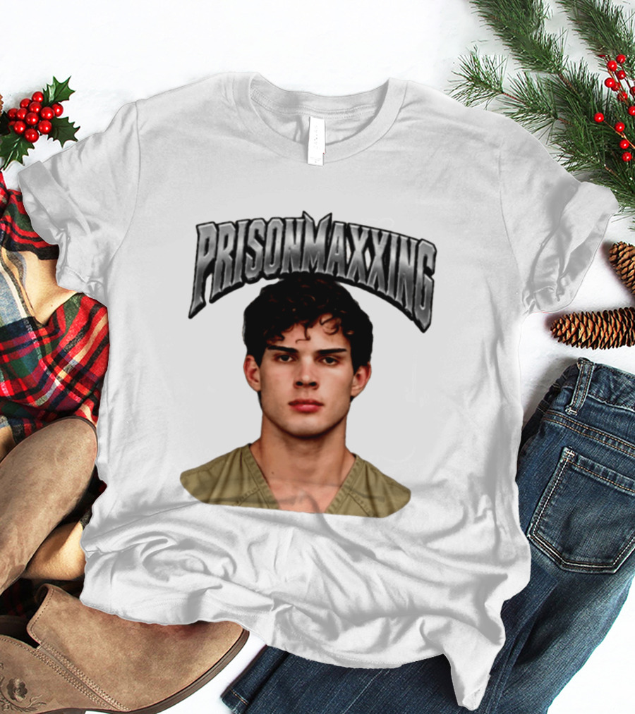 Prisonmaxxing Internet Meme Shot Concept T-Shirt