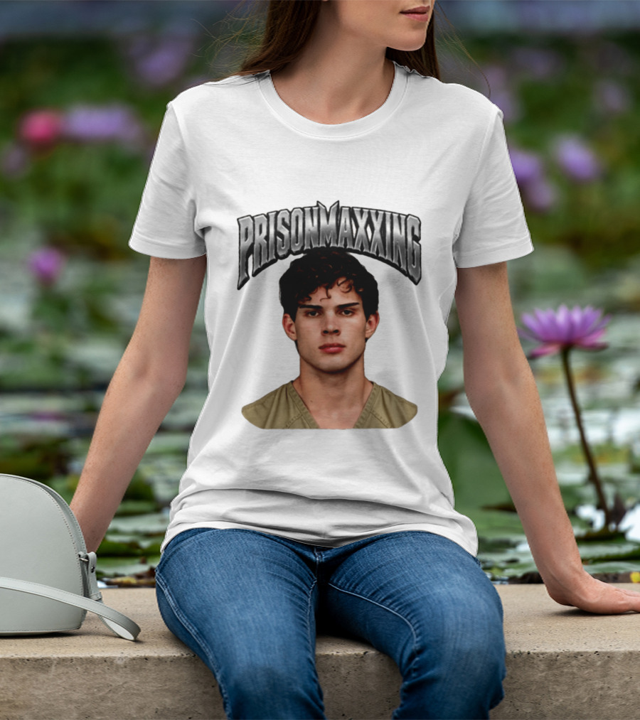Prisonmaxxing Internet Meme Shot Concept T-Shirt