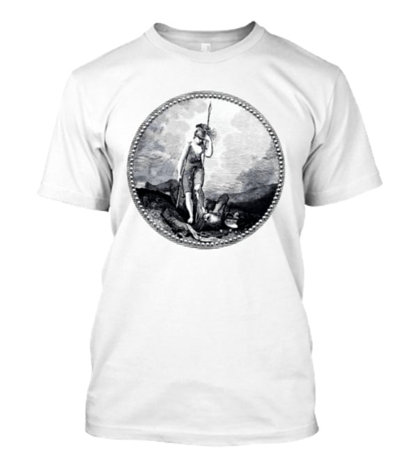 Sic Semper Tyrannis Roman Goddess Victory Seal T-Shirt