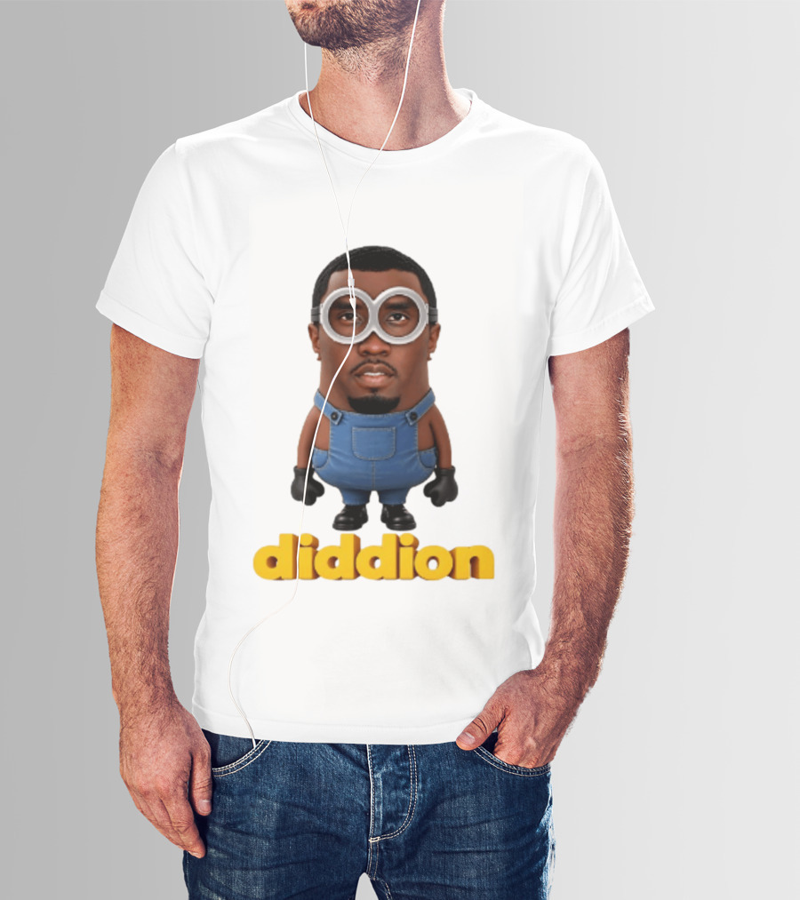 Diddy Minions Crossover Diddion Mashup T-Shirt