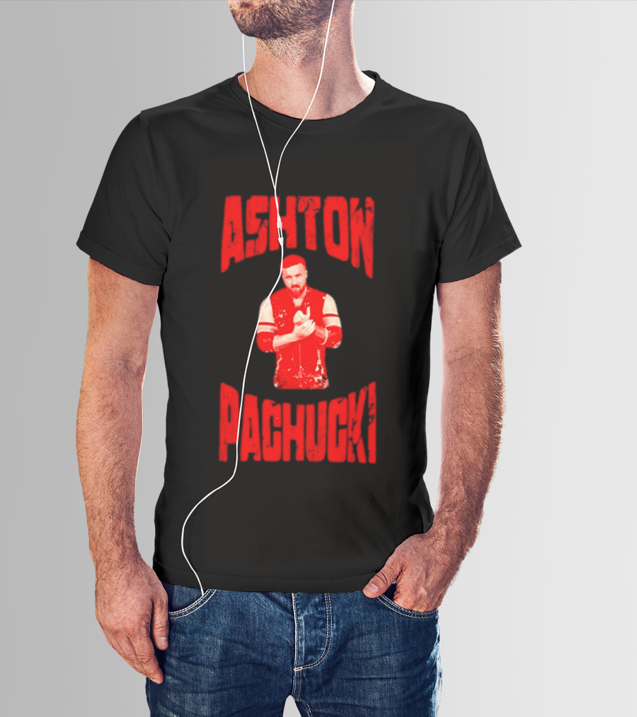 Ashton Pachucki Red Vest Visual Portrait Ashton Pachucki T-Shirt