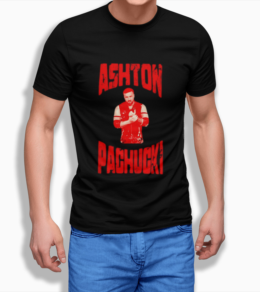 Ashton Pachucki Red Vest Visual Portrait Ashton Pachucki T-Shirt