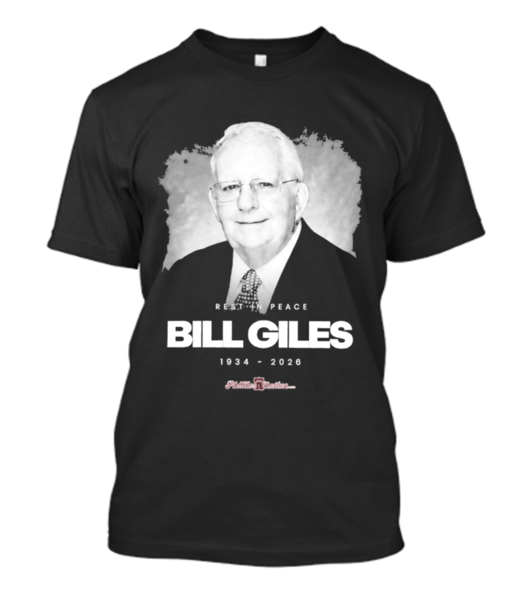 Bill Giles Rest In Peace 1934 2026 Phanatic Forever Friends T-Shirt
