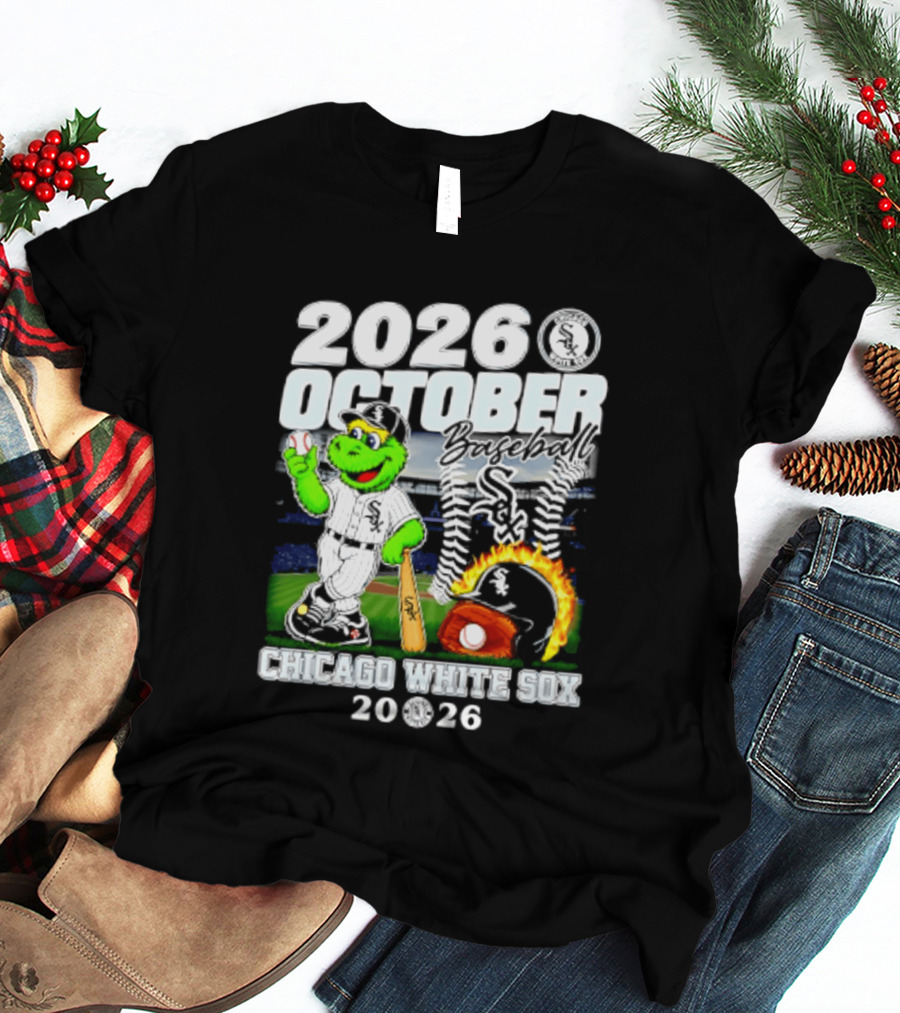 2026 October Chicago White Sox Postseason Baseball T-Shirt