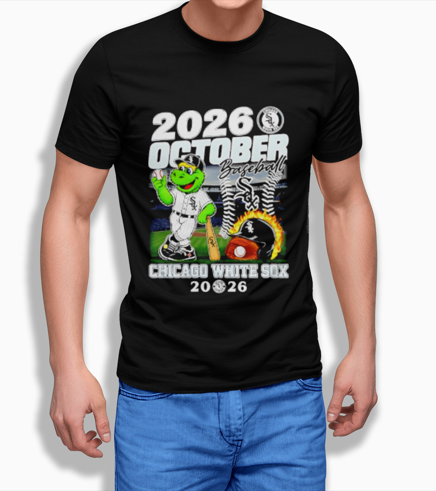 2026 October Chicago White Sox Postseason Baseball T-Shirt