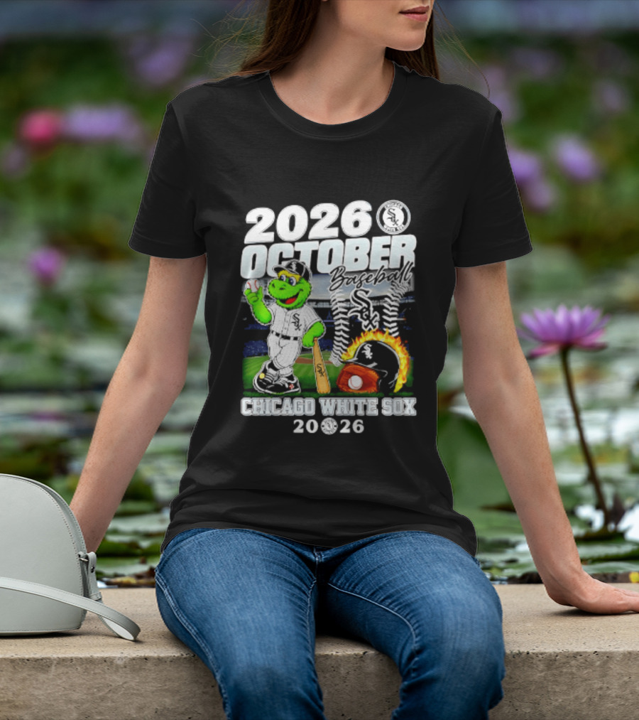 2026 October Chicago White Sox Postseason Baseball T-Shirt