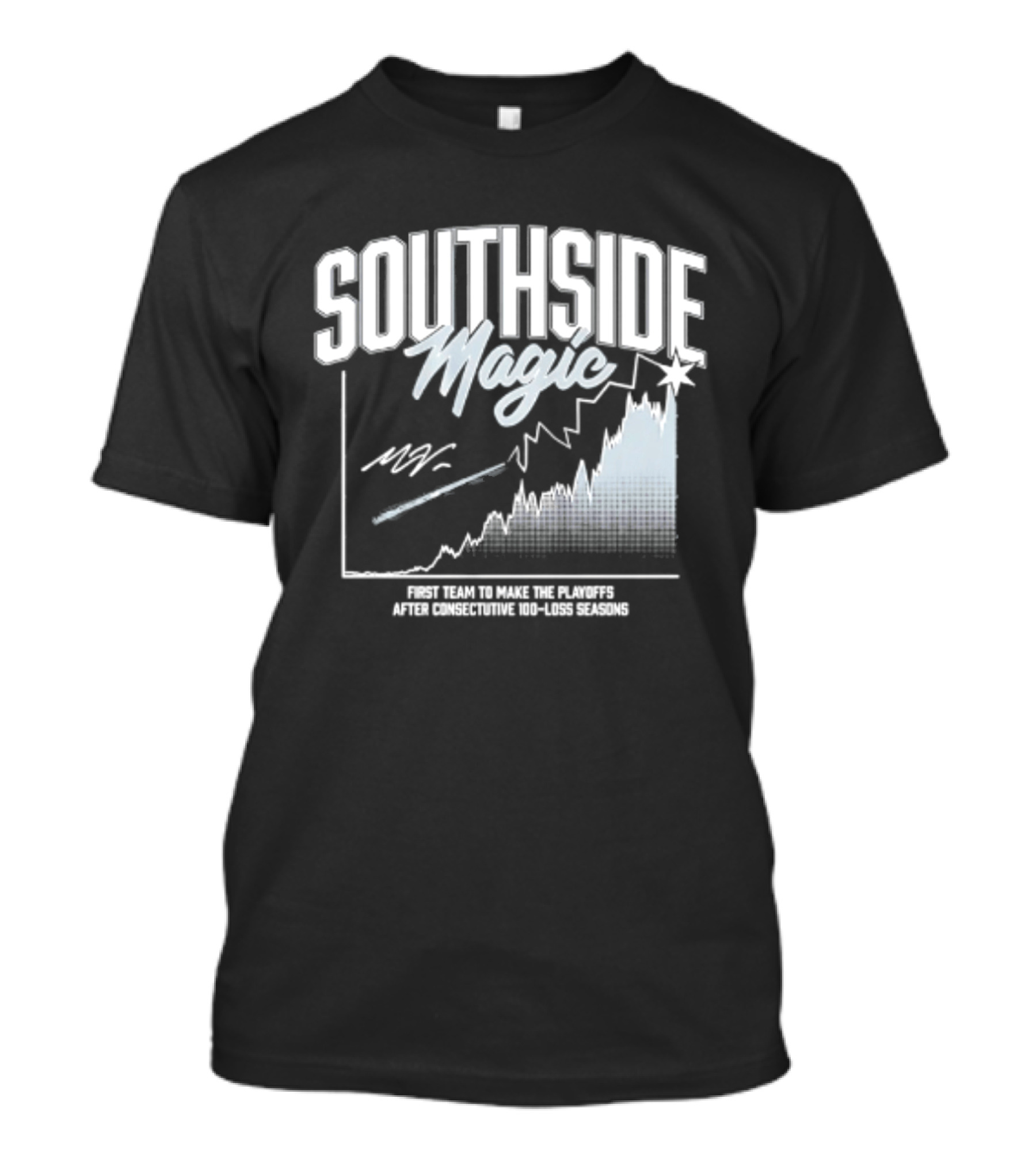South Side Magic Consecutive 100 Loss Seasons Chicago T-Shirt