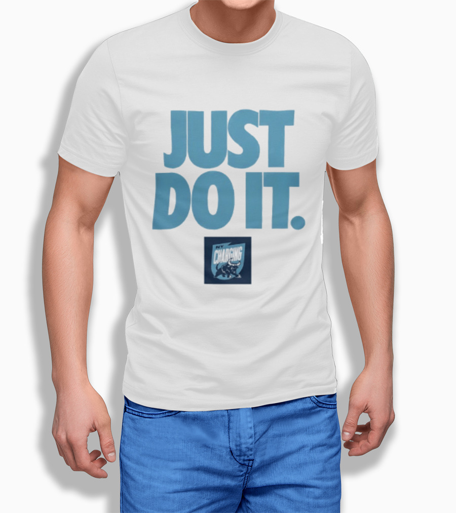 New York Charging Just Do It Bull T-Shirt
