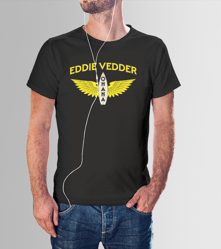 Eddie Vedder Ohana Festival 2026 Wings Trucker Hat Dana Point CA September 25 T-Shirt
