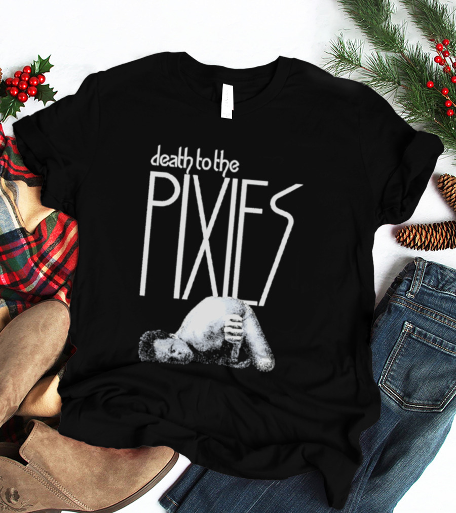 Les Claypool Wearing Death To The Pixies T-Shirt