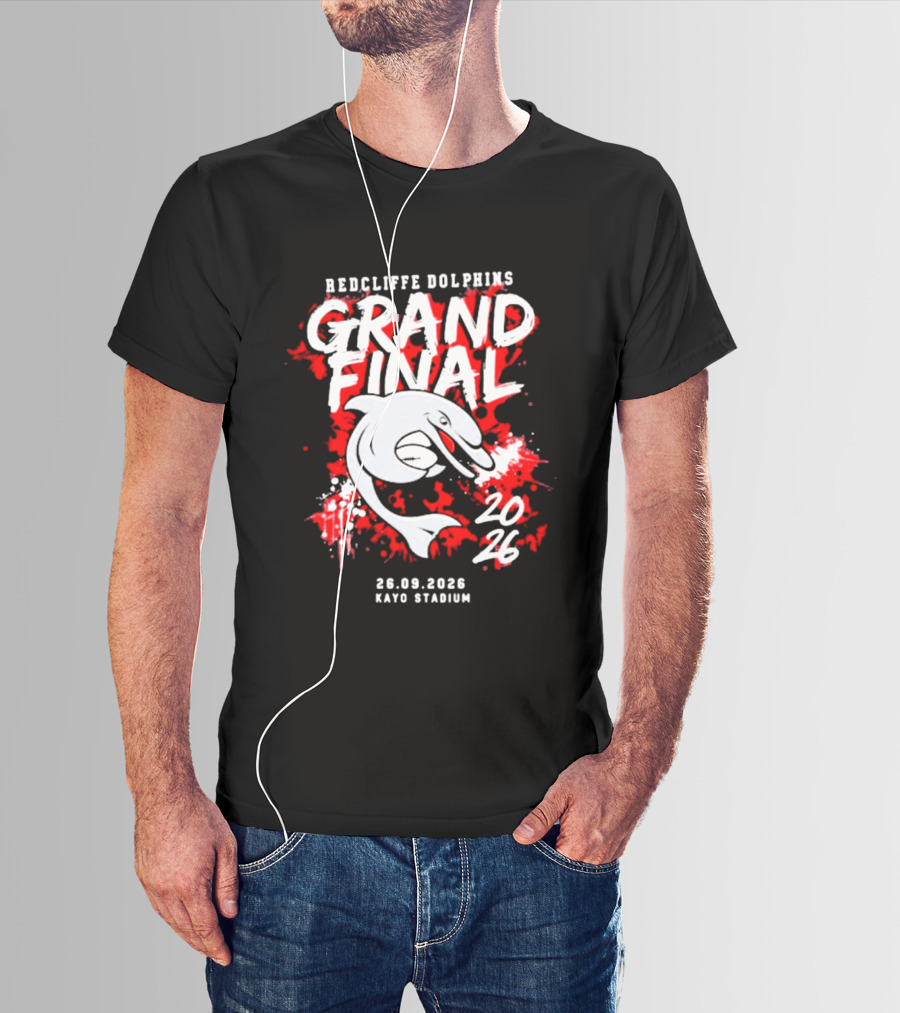 Redcliffe Dolphins Grand Final 2026 Kayo Stadium 26.09.2026 T-Shirt