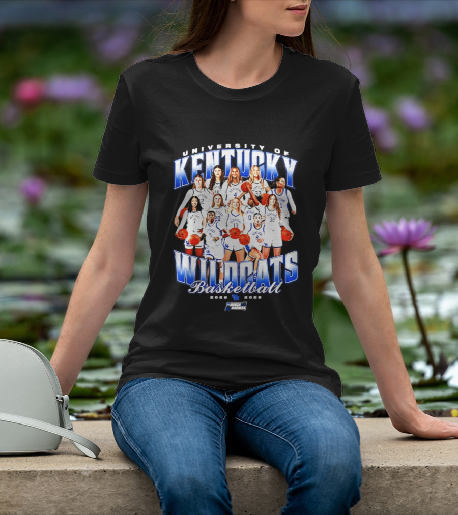 University Of Kentucky Wildcats Basketball 2026 NCAA All Team T-Shirt