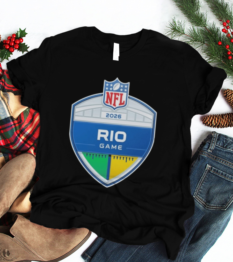 NFL Rio Game Maracana 2026 T-Shirt