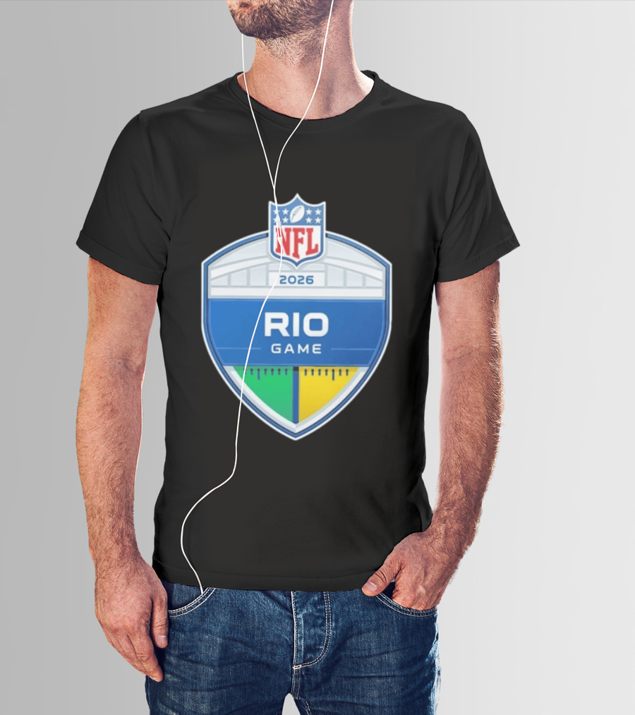 NFL Rio Game Maracana 2026 T-Shirt