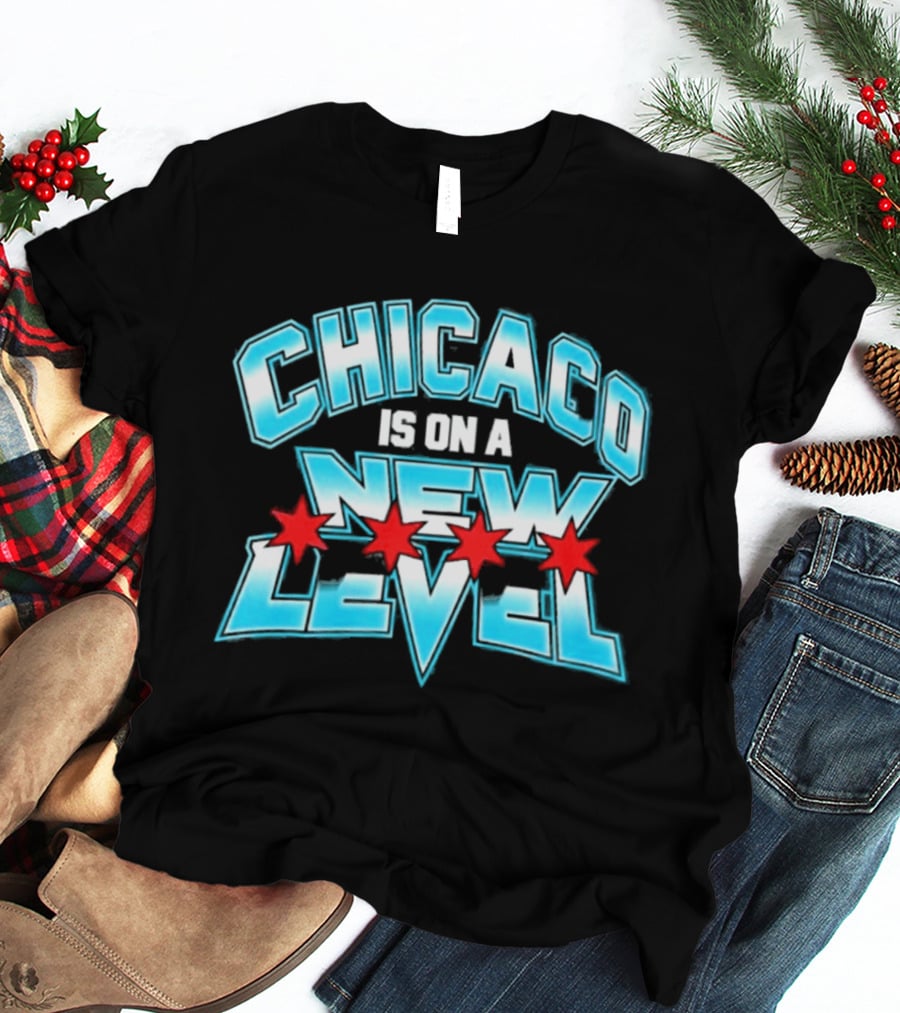 Chicago Is On A New Level AEW Stars T-Shirt