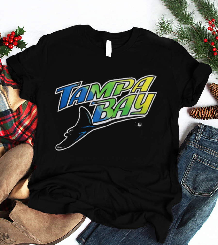Tampa Bay Rays 2026 Classic Vibrant Logo With Manta Ray Element T-Shirt