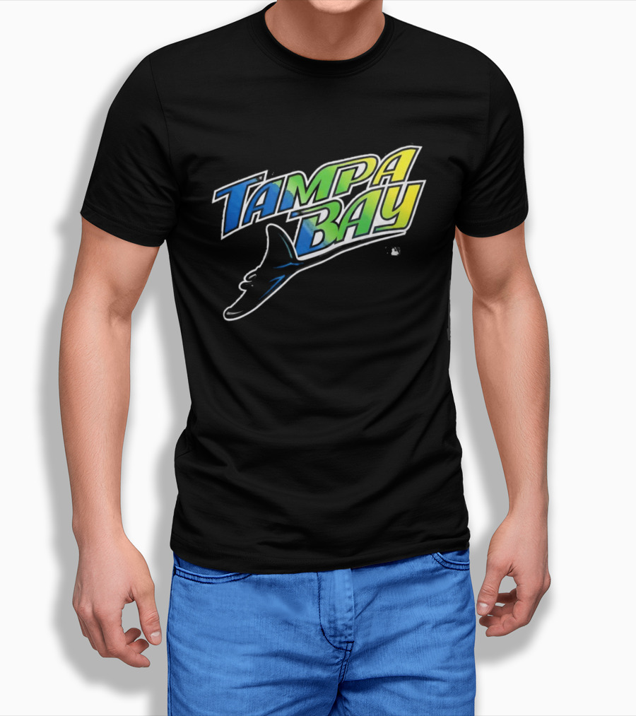 Tampa Bay Rays 2026 Classic Vibrant Logo With Manta Ray Element T-Shirt