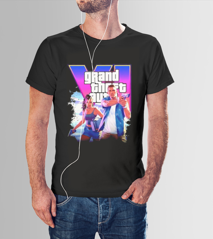 Grand Theft Auto VI GTA 6 Rockstar Games T-Shirt