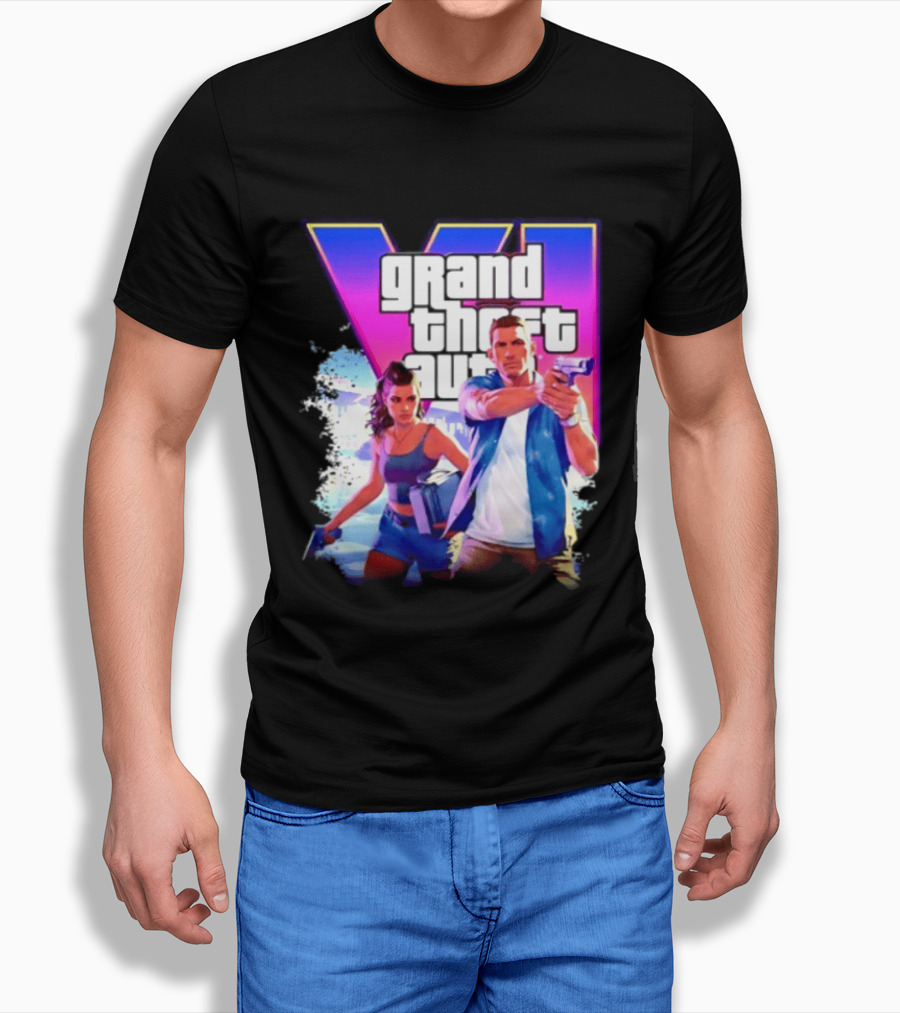 Grand Theft Auto VI GTA 6 Rockstar Games T-Shirt