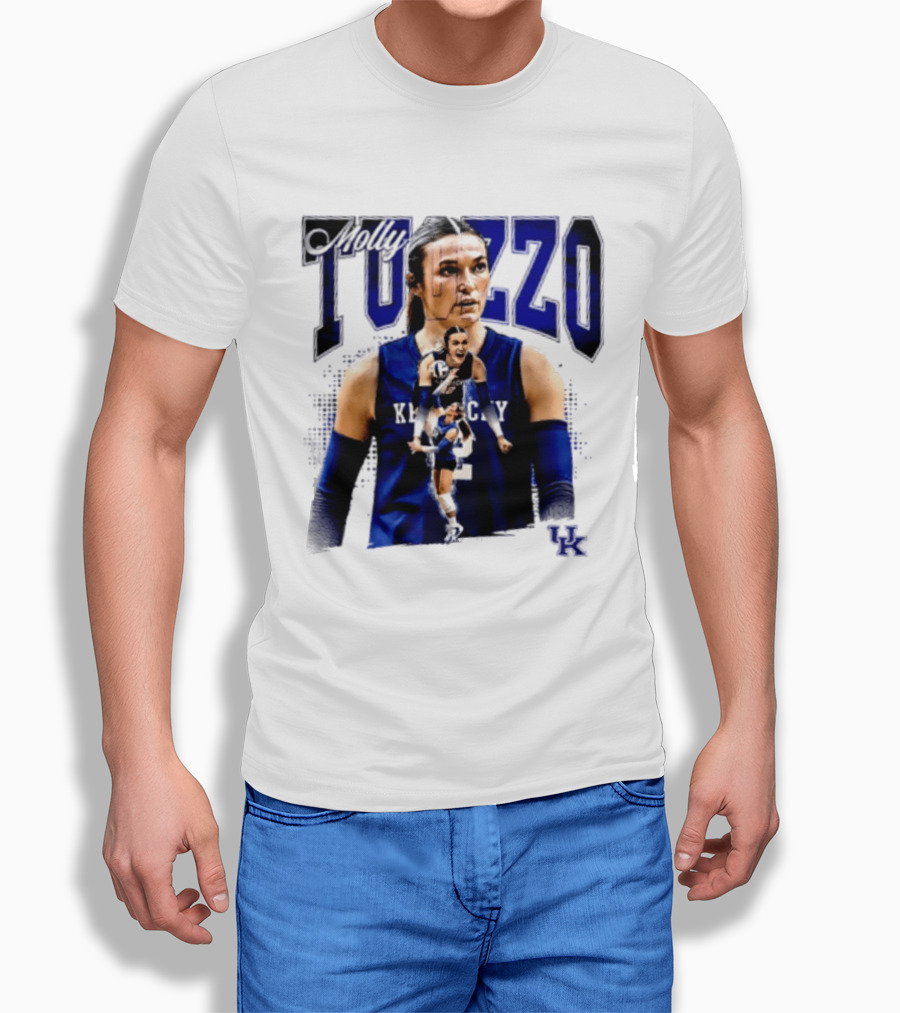 Molly Tuozzo Kentucky Wildcats NCAA Women's Volleyball T-Shirt