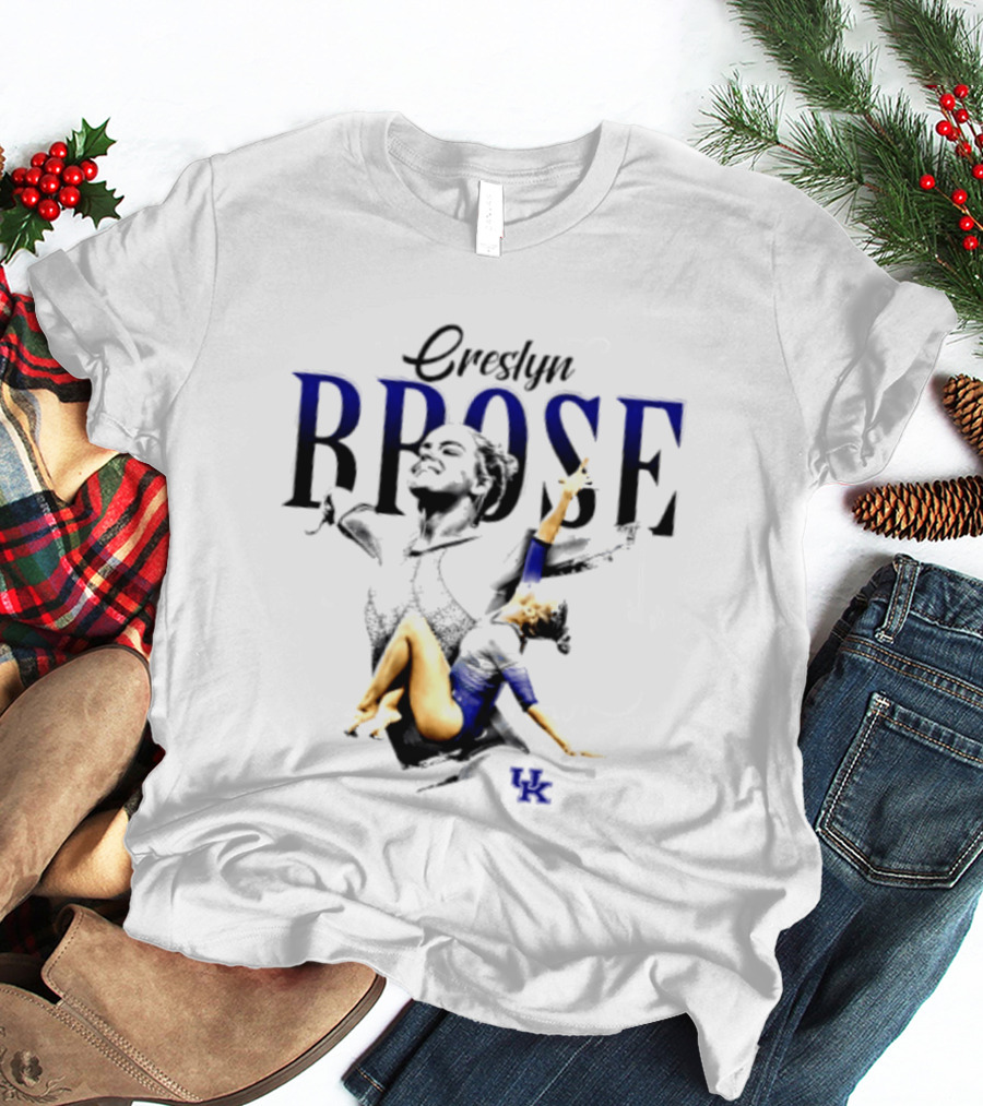 Creslyn Brose Kentucky Wildcats NCAA Women's Gymnastics T-Shirt