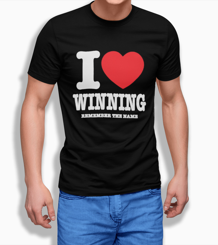 I Love Winning Remember The Name Donovan Ezeiruaku T-Shirt