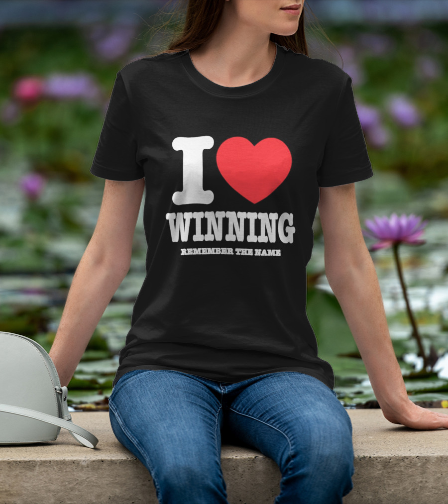I Love Winning Remember The Name Donovan Ezeiruaku T-Shirt