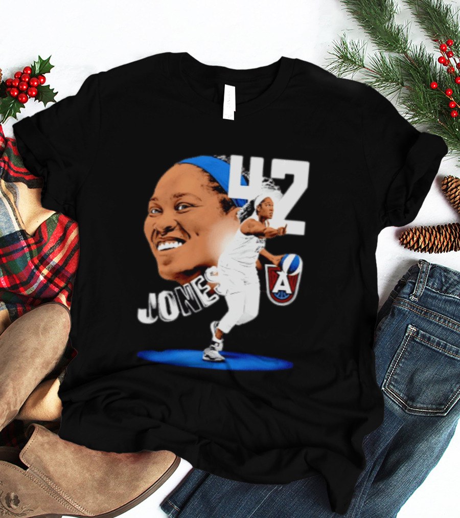 Brionna Jones 42 Atlanta Dream WNBA Basketball Player Sports T-Shirt