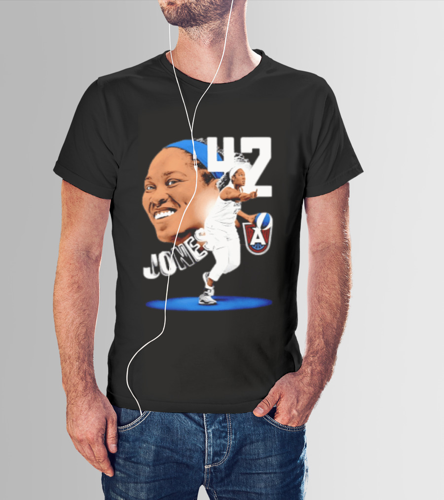 Brionna Jones 42 Atlanta Dream WNBA Basketball Player Sports T-Shirt