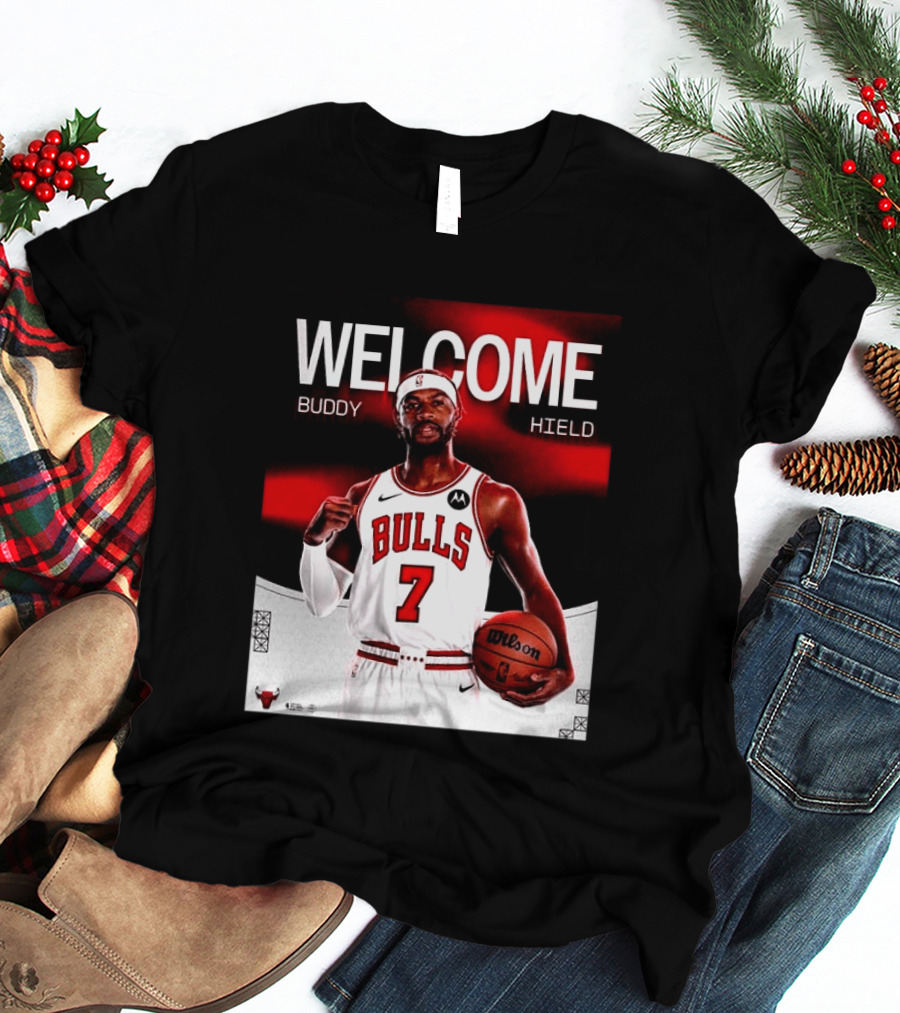 Buddy Hield 7 Chicago Bulls Welcome 2026 T-Shirt
