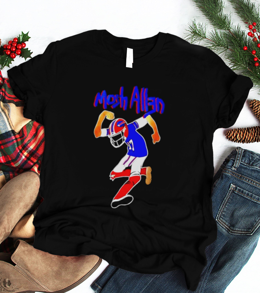 Buffalo Bills Josh Allen Mosh Allen Football Player T-Shirt