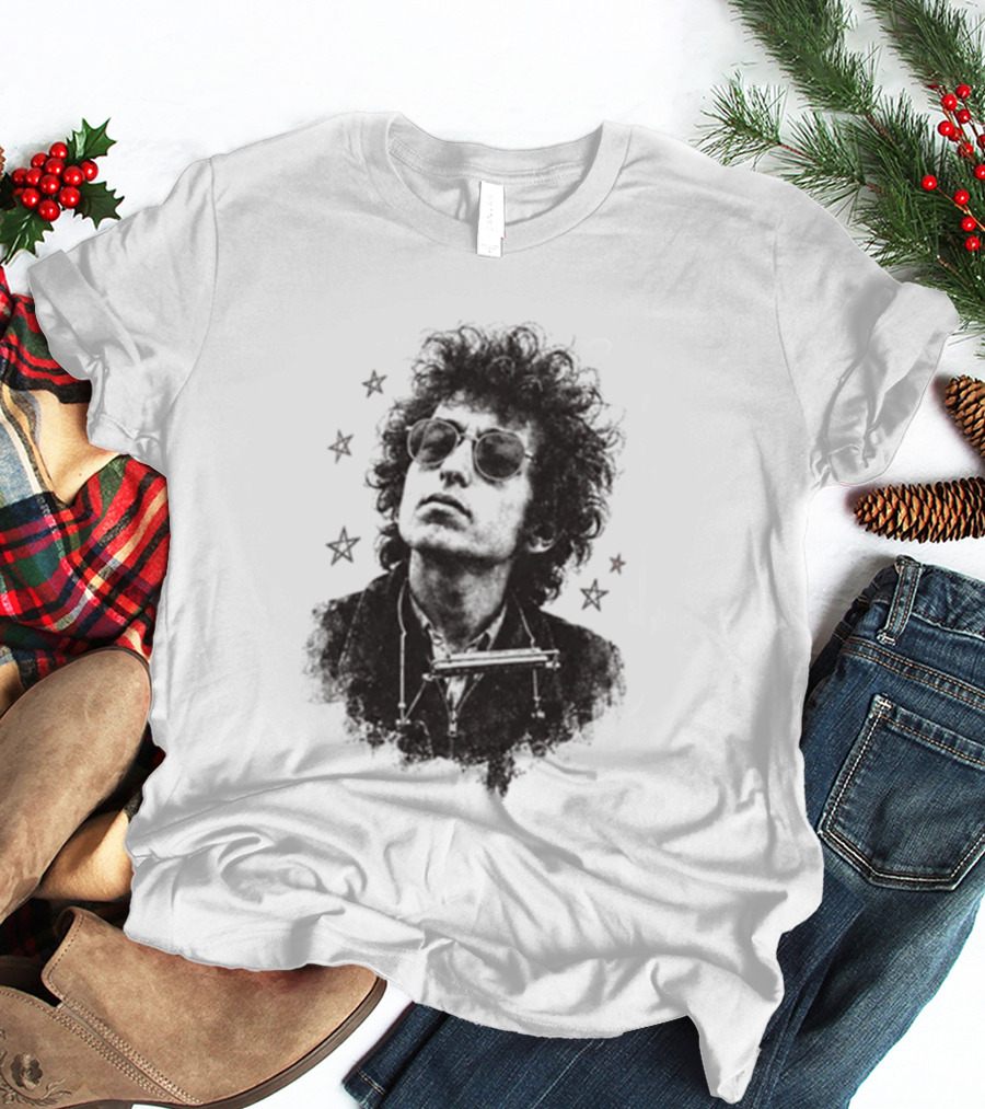 Bob Dylan Cream Disco Ball For Folk Fans Forever Following The Song T-Shirt