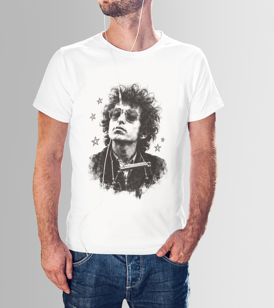 Bob Dylan Cream Disco Ball For Folk Fans Forever Following The Song T-Shirt