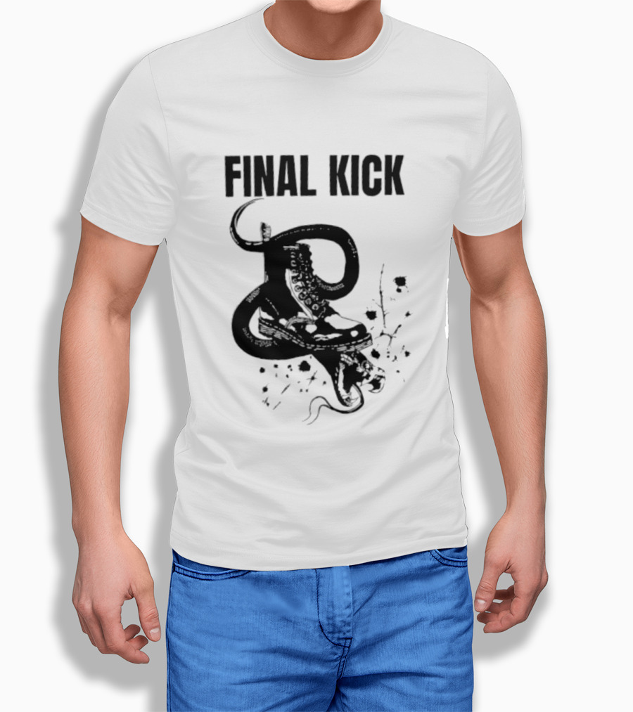 Final Kick Dr Martens Skinhead Punk Snake Boot And Snake T-Shirt