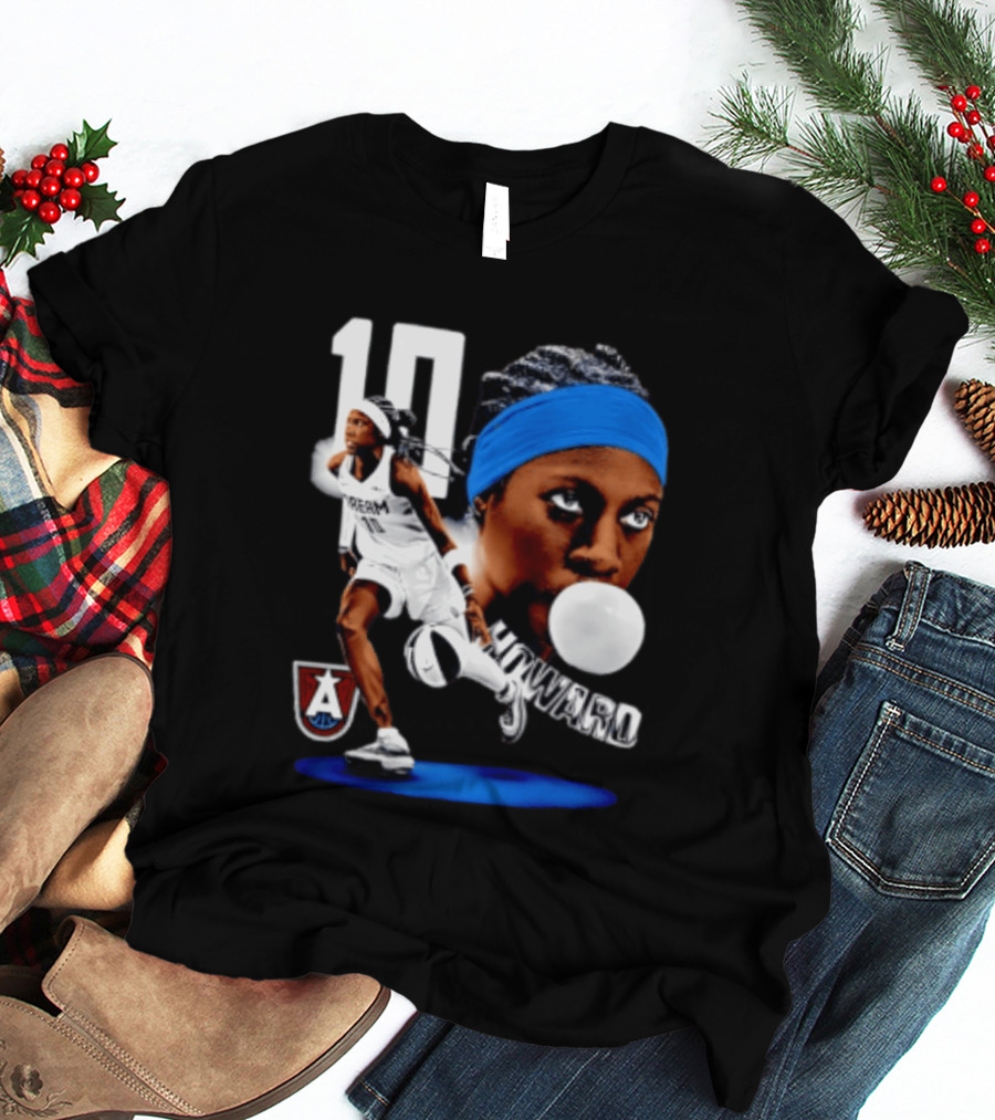 Rhyne Howard 10 Atlanta Dream Dual WNBA Basketball T-Shirt