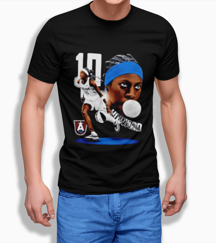 Rhyne Howard 10 Atlanta Dream Dual WNBA Basketball T-Shirt