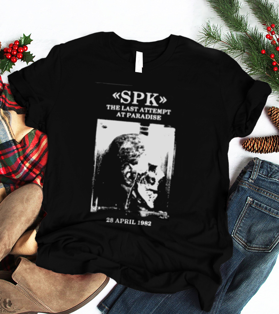 SPK The Last Attempt At Paradise Event 28 April 1982 T-Shirt