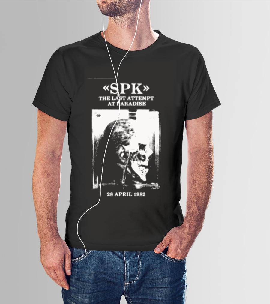 SPK The Last Attempt At Paradise Event 28 April 1982 T-Shirt