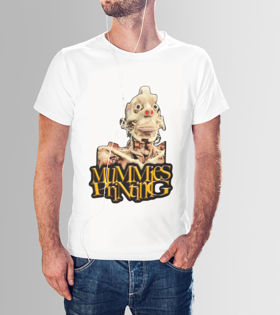 Mummies Printing Mummy Anatomy Skeleton Medical T-Shirt