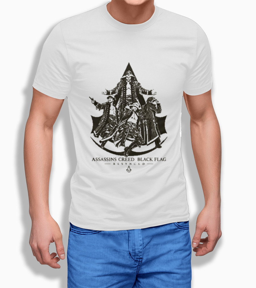 Will Ospreay Assassins Creed Black Flag Resynced AEW T-Shirt