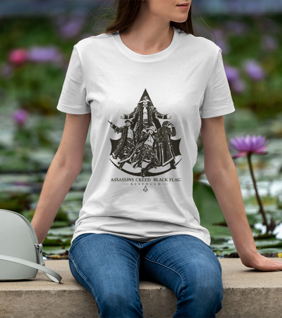 Will Ospreay Assassins Creed Black Flag Resynced AEW T-Shirt
